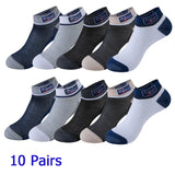 8 Pairs Women/Men Boat Socks Invisible Low Cut Silicone Non-Slip Summer No-Show Ankle Socks Solid Color Casual Breathable