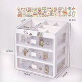 Storage Box Student Dormitory Desk Miscellaneous Desk Stationery Multi-Layer Shelf