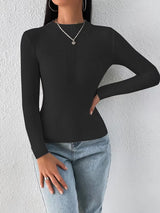 Solid White and Black Tops Sweaters 2025 Autumn Winter Long Sleeve Turtleneck Pullovers Fashion Womens Sweaters Femme Clothing