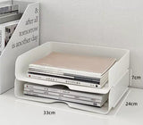Desktop Storage Box Transparent Acrylic Desk Storage Rack